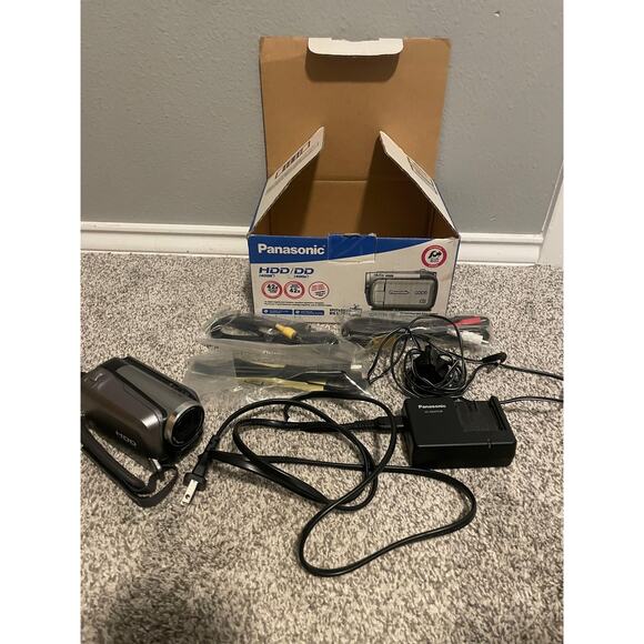 Panasonic SDR-H40 40GB HDD SD Camcorder 42x Optical Zoom O.I.S. 2.7in LCD TESTED - Picture 7 of 16